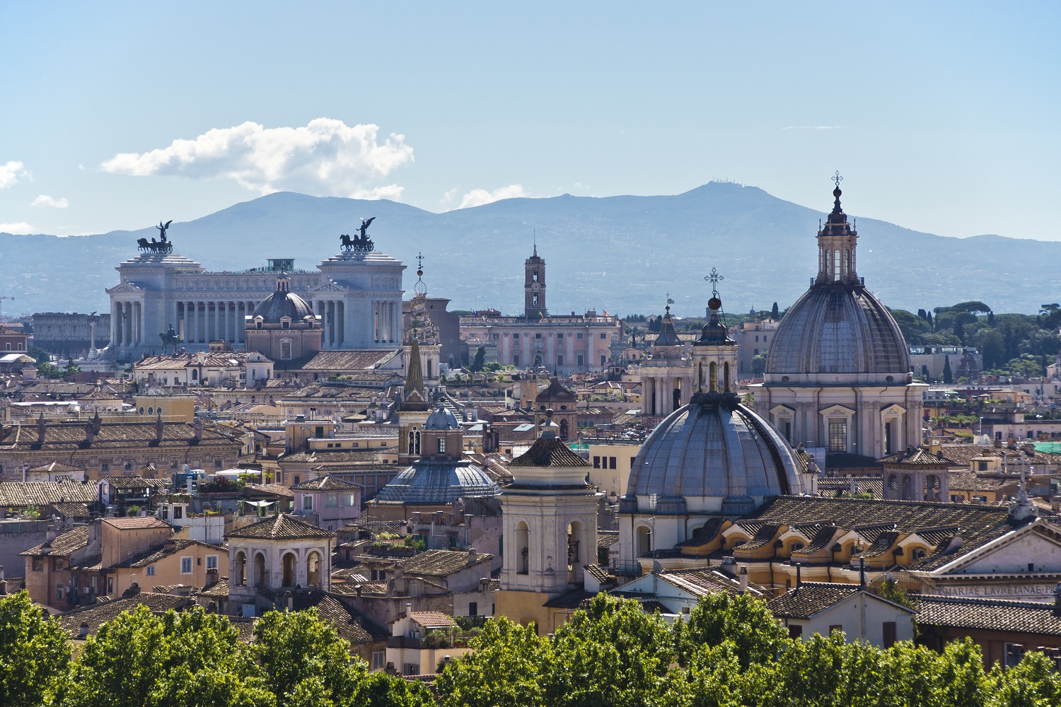 Rome vision panoramique