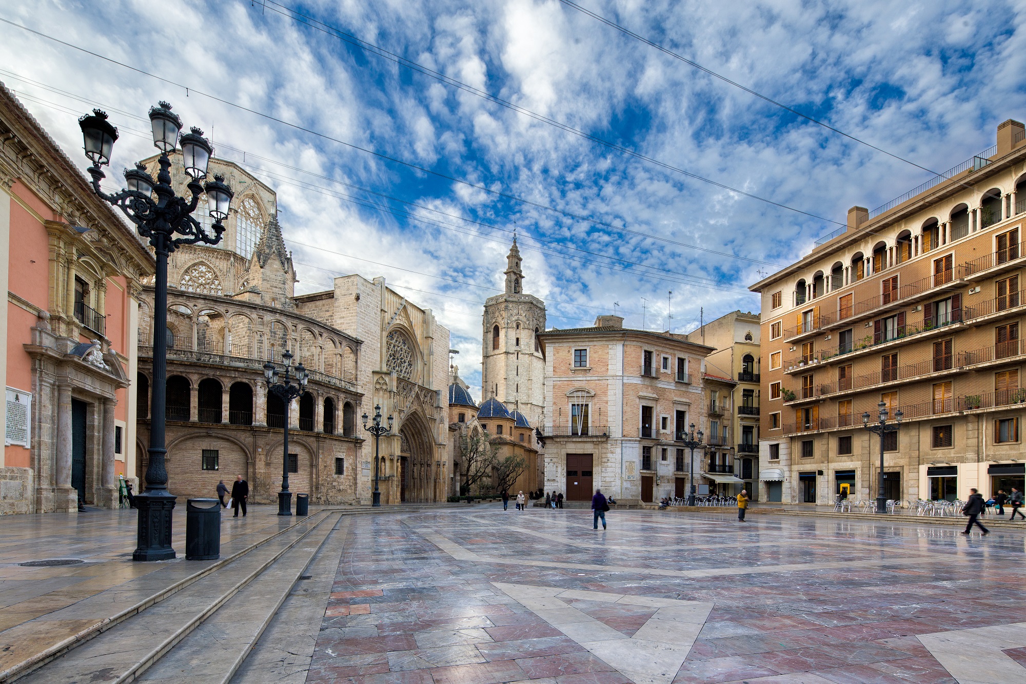 Valencia-Plaza Virgen-España